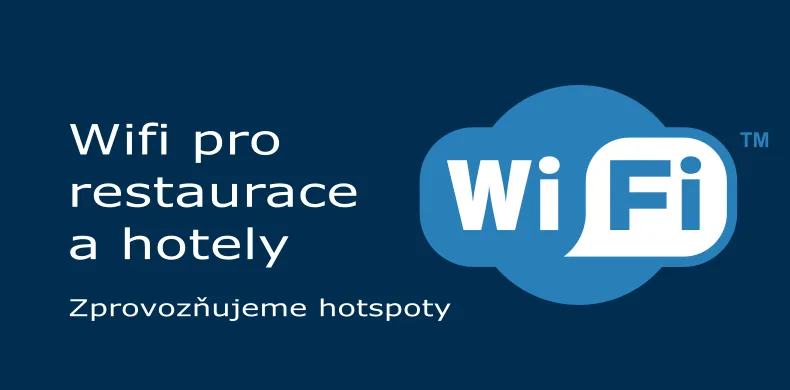 WiFi pro restaurace a hotely